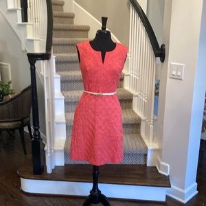 Donna Ricco Coral Pink Dress